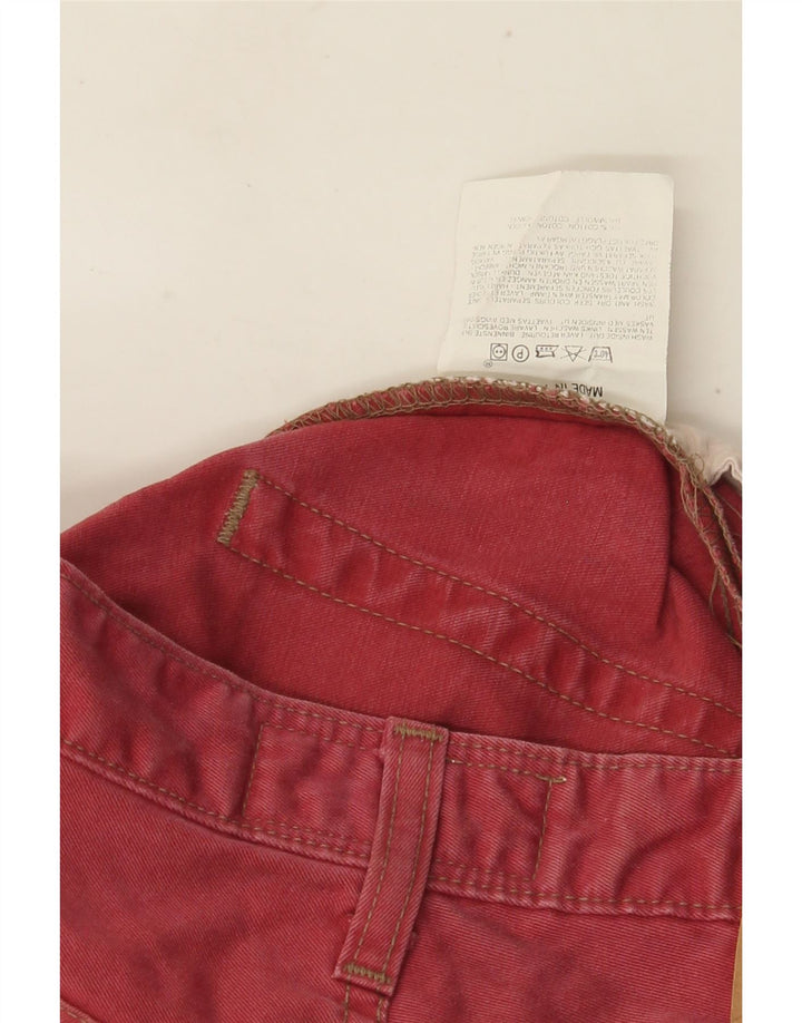 Jeans Levi's 401 Straight Masculino W31 L26 Algodão Vermelho