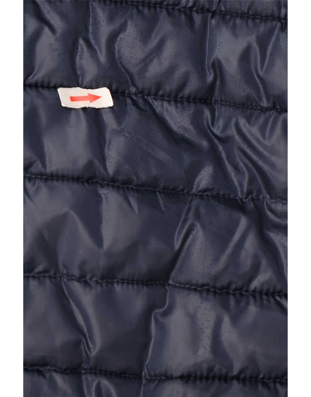 Jaqueta masculina acolchoada com capuz Lotto UK 36 poliéster azul marinho pequeno