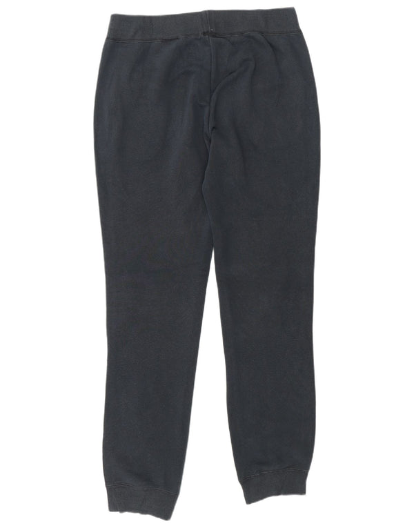 Calça de treino feminina Reebok Joggers UK 12/14 médio azul marinho algodão