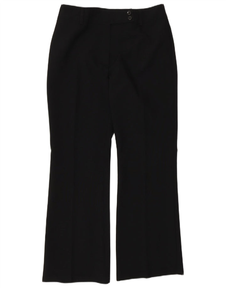 Calça feminina St. Bernard com corte bootcut UE 40 Médio W30 L30 preta