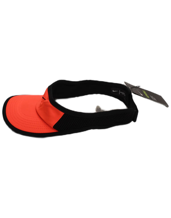 Boné feminino Nike Dri Fit Visor tamanho único laranja poliéster esportivo