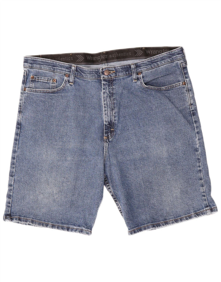 WRANGLER Mens Denim Shorts W40 XL  Blue Cotton