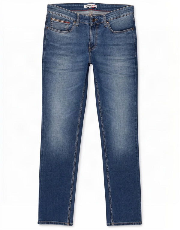Tommy Hilfiger Mens Stanton Slim Fit Jeans W34 L32 Azul Algodão