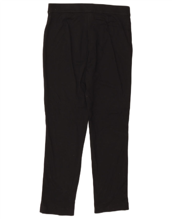 Leggings femininos Marks & Spencer Reino Unido 12 viscose preta média