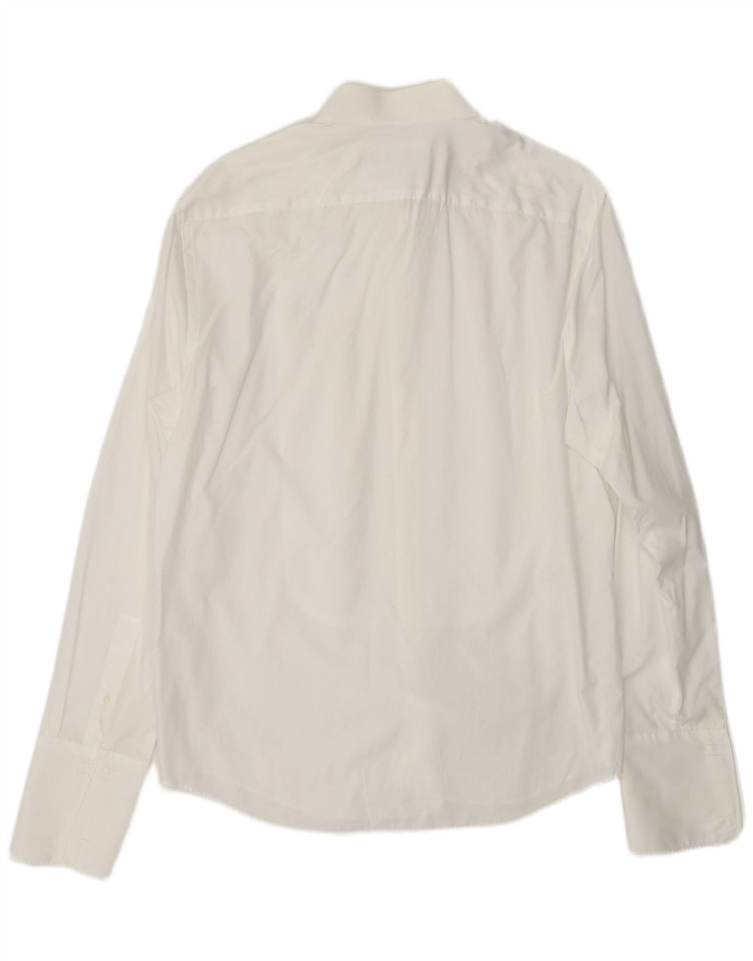 Camisa formal masculina PIERRE CARDIN tamanho 16 grande algodão listrado branco