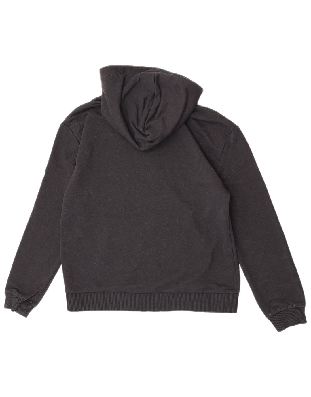 Fila feminino gráfico moletom com capuz UK 14 médio preto