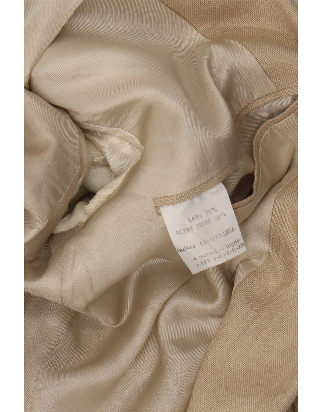 Jaqueta blazer masculina vintage com peito duplo Reino Unido 36 lã marrom pequena