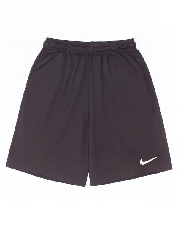 Shorts esportivos Nike Boys Dri Fit 13-14 anos XL preto poliéster