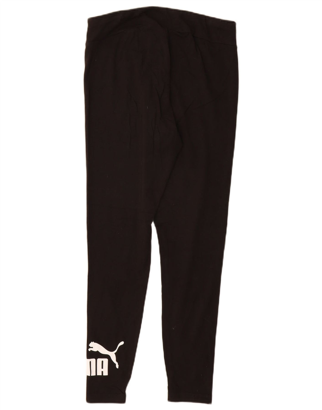 Leggings PUMA Feminino UK 14 Grande Algodão Preto