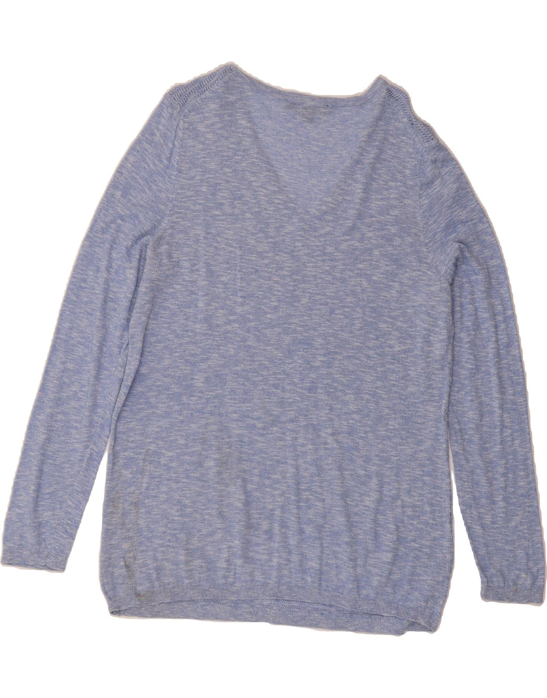 TOMMY HILFIGER Womens V-Neck Jumper Sweater UK 18 XL Blue Vintage Tommy Hilfiger and Second-Hand Tommy Hilfiger from Messina Hembry 