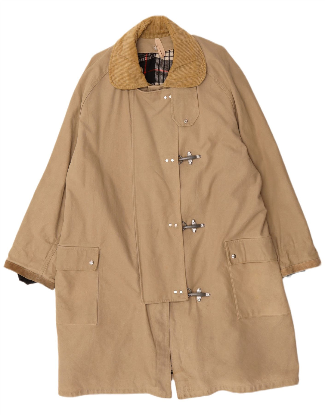 Sobretudo feminino Fay Ema Duffle UK 20 2XL bege