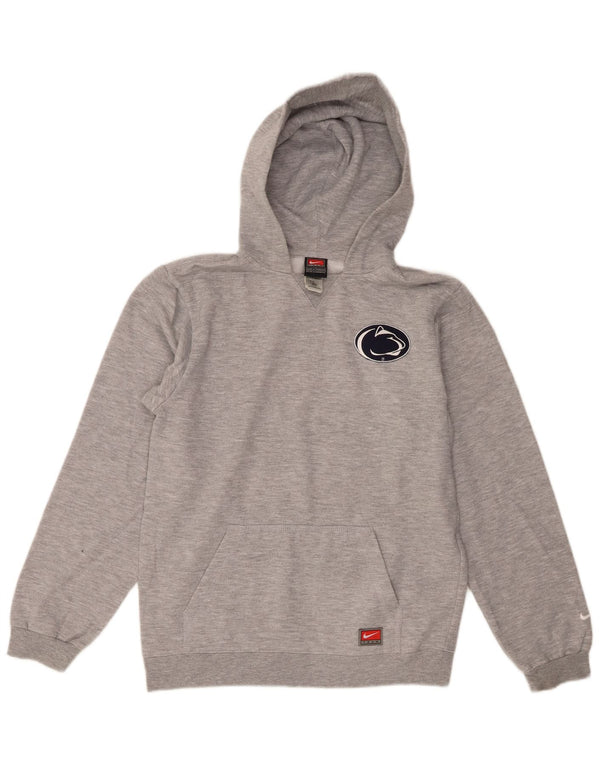 Jumper com capuz Nike Boys Penn State Nittany Lions 15-16 anos grande cinza
