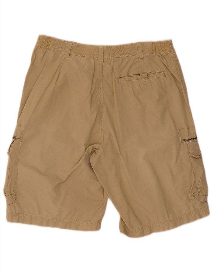 Shorts cargo masculino Champion médio W30 algodão bege