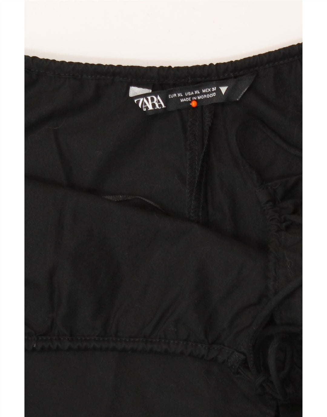 Macacão feminino Zara Reino Unido 18 XL preto