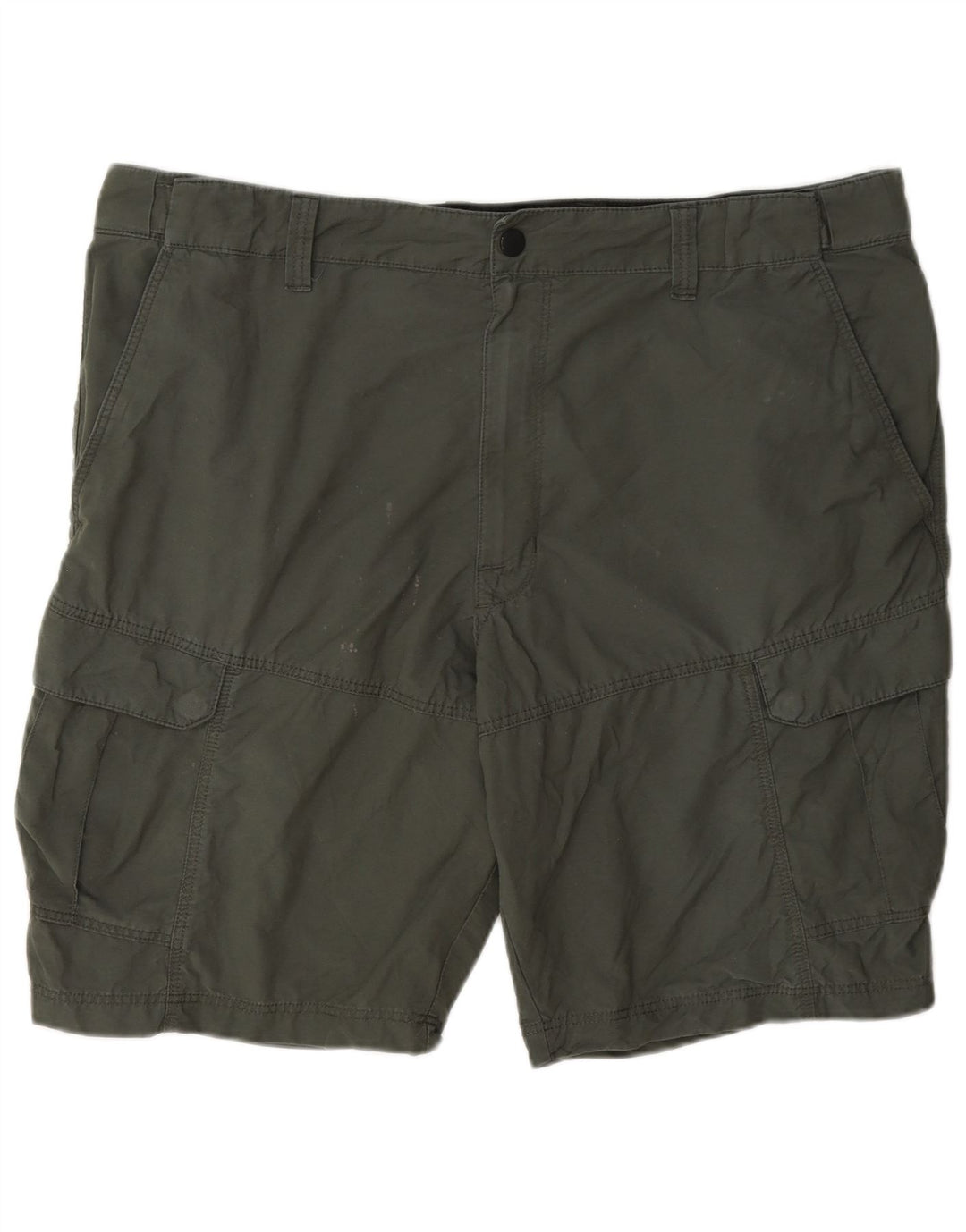 Shorts cargo masculino Marks & Spencer W40 XL algodão cáqui