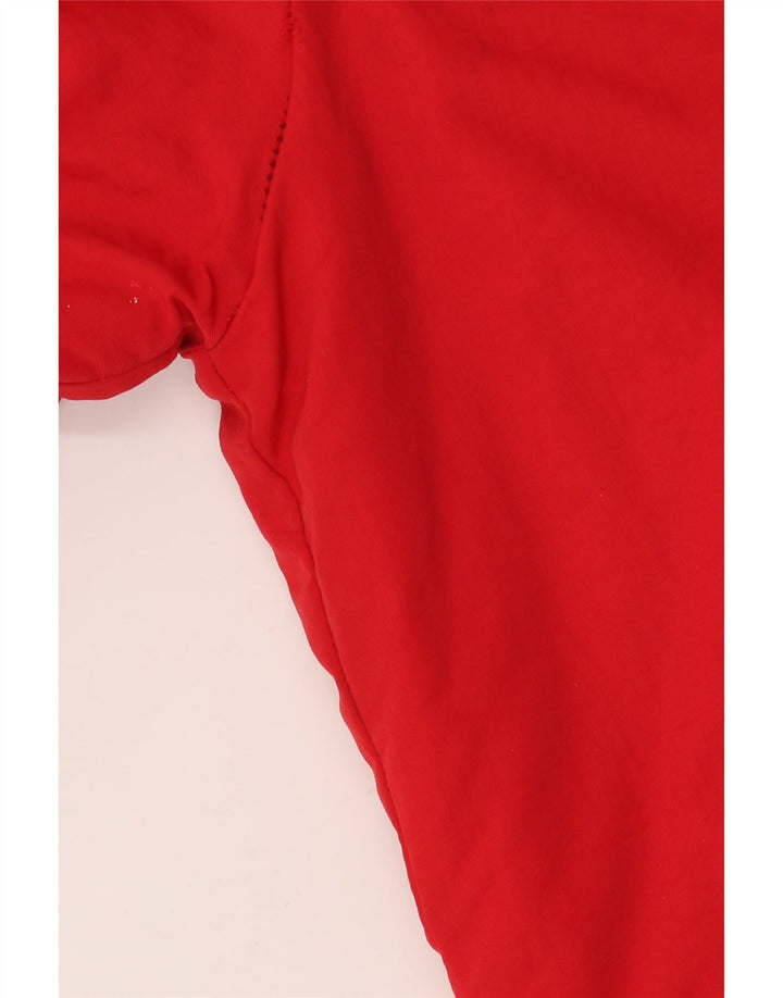 Jaqueta bomber masculina TOMMY HILFIGER UK 40 grande poliamida vermelha