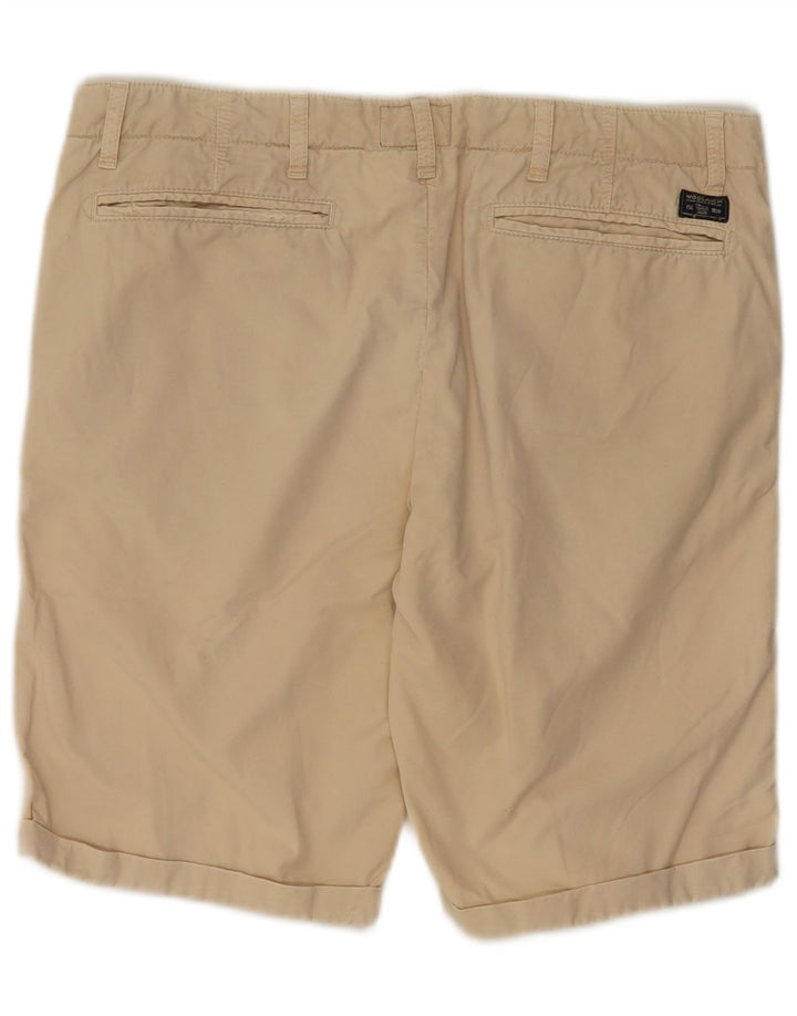 Woolrich Mens Chino Shorts W33 Médio Bege