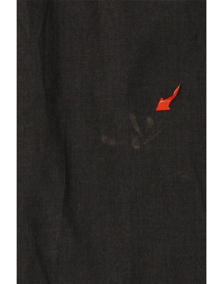 Calça masculina MOSSIMO Slim Fit W30 L30 poliéster cinza