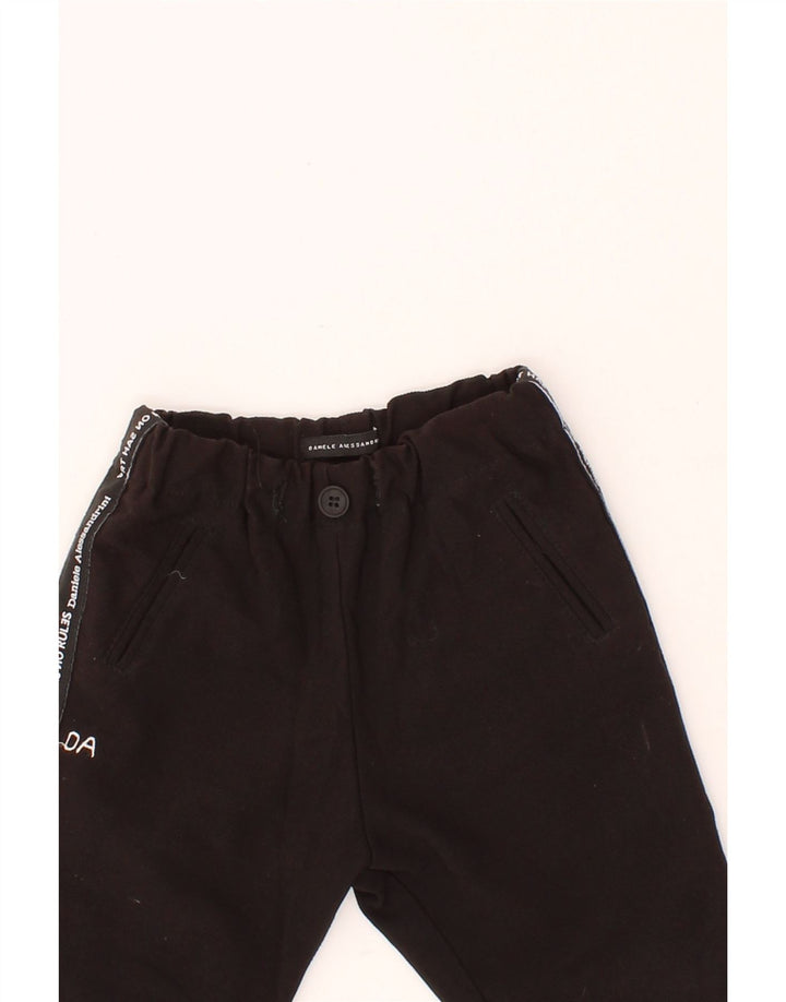 DANIELE ALESSANDRINI Baby Boys Joggers Trousers 12-18 Months  Black Vintage Daniele Alessandrini and Second-Hand Daniele Alessandrini from Messina Hembry 