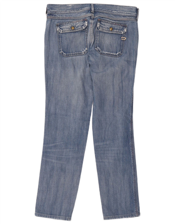 Jeans feminino diesel desgastado slim W30 L29 algodão azul