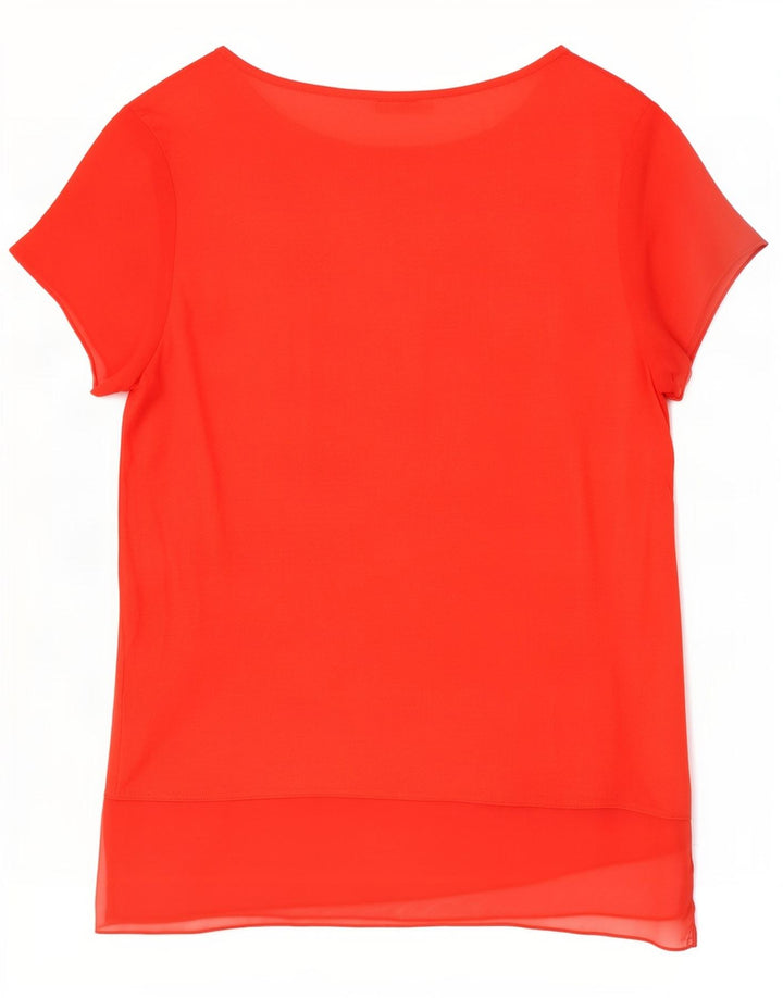 Blusa feminina Zara UK 12 vermelho médio