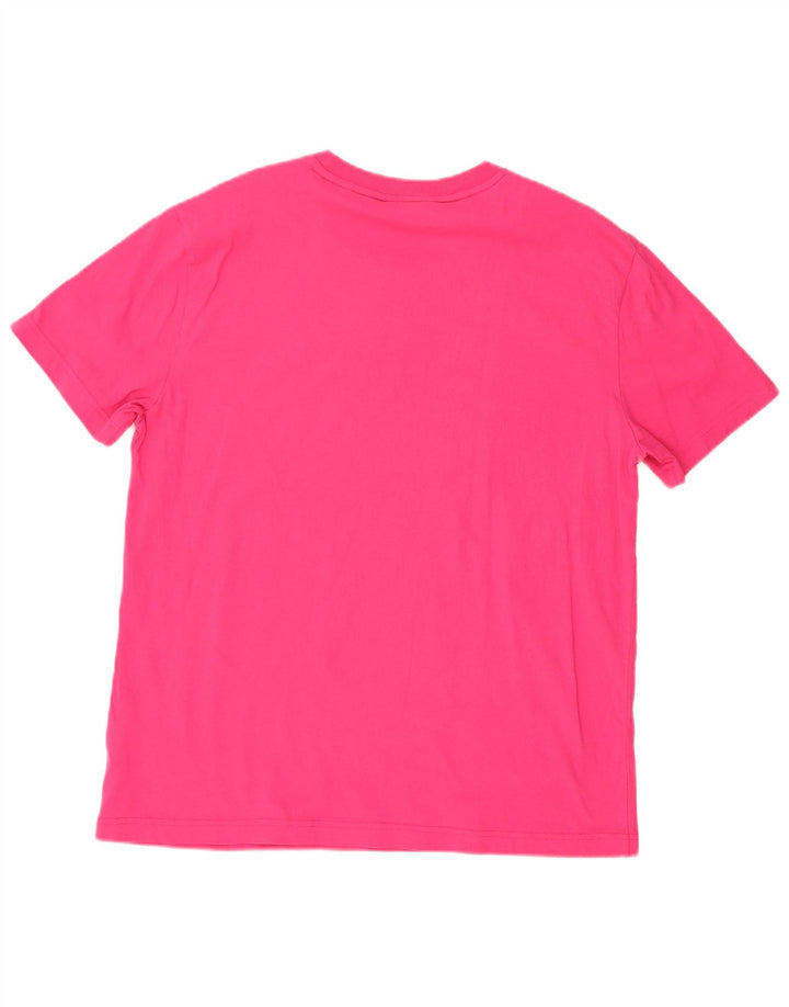 Camiseta feminina Calvin Klein com estampa gráfica 2XL algodão rosa