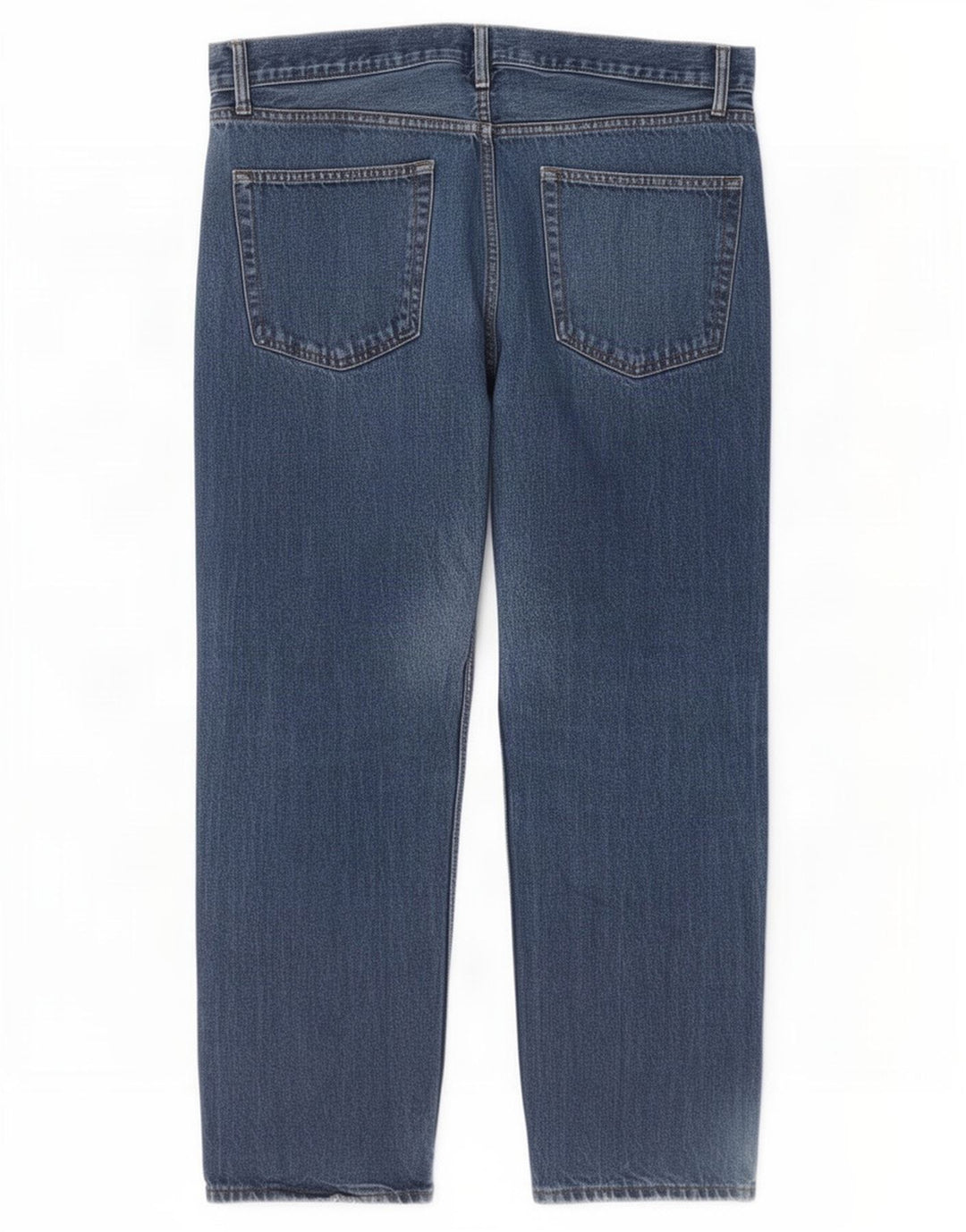 Jeans retos masculinos Marks & Spencer W36 L29 algodão azul