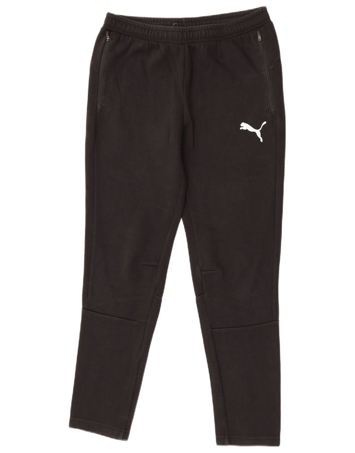 Calça de treino masculina Puma médio preto algodão