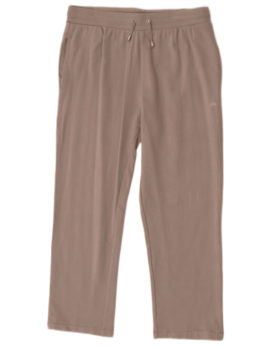 Calça de treino feminina Ellesse UK 14 algodão cinza médio