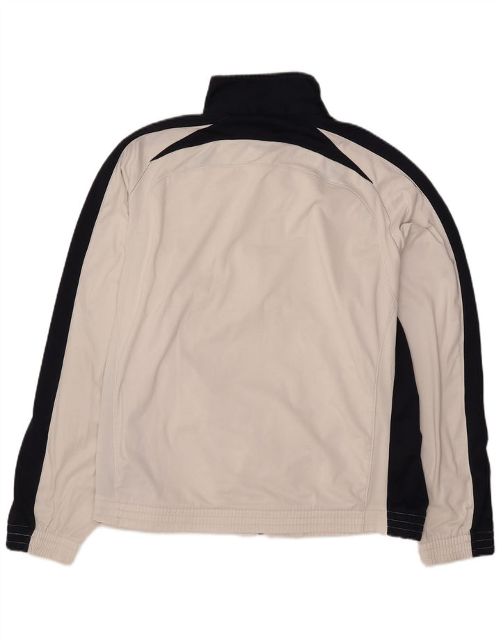 Champion Mens Treino Top Jaqueta 2XL Poliéster Colourblock Branco