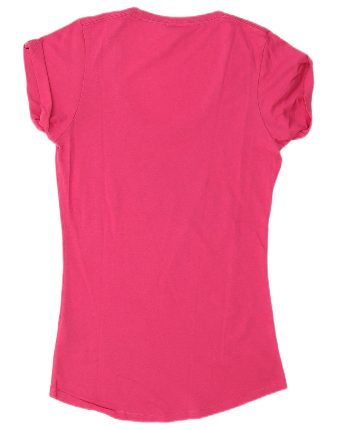 Camiseta Nike Feminina Oversized Graphic Top UK 6 XS Rosa Poliéster