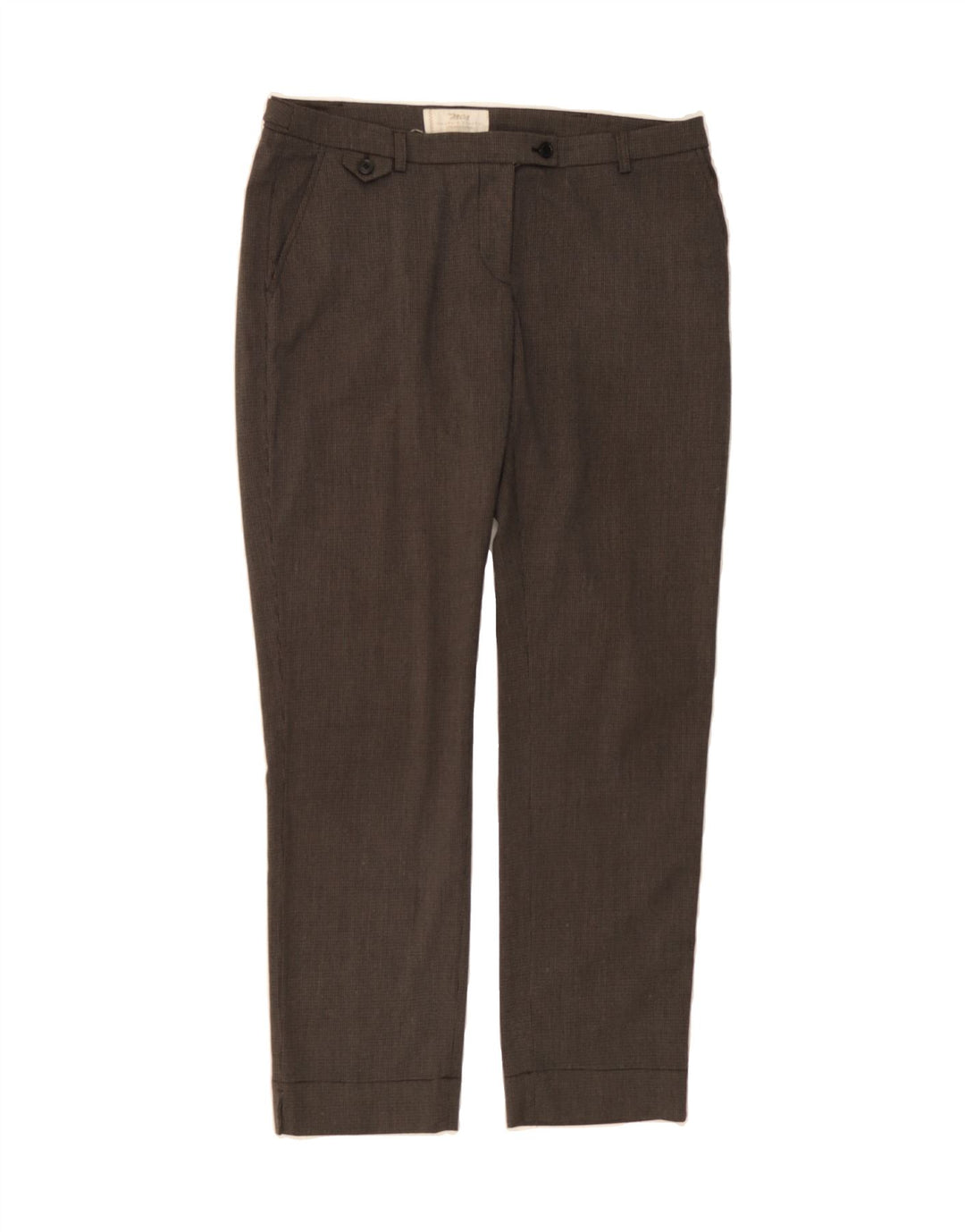 MARLBORO CLASSICS Womens Suit Trousers EU 42 Large W34 L30 Brown Check Vintage Marlboro Classics and Second-Hand Marlboro Classics from Messina Hembry 
