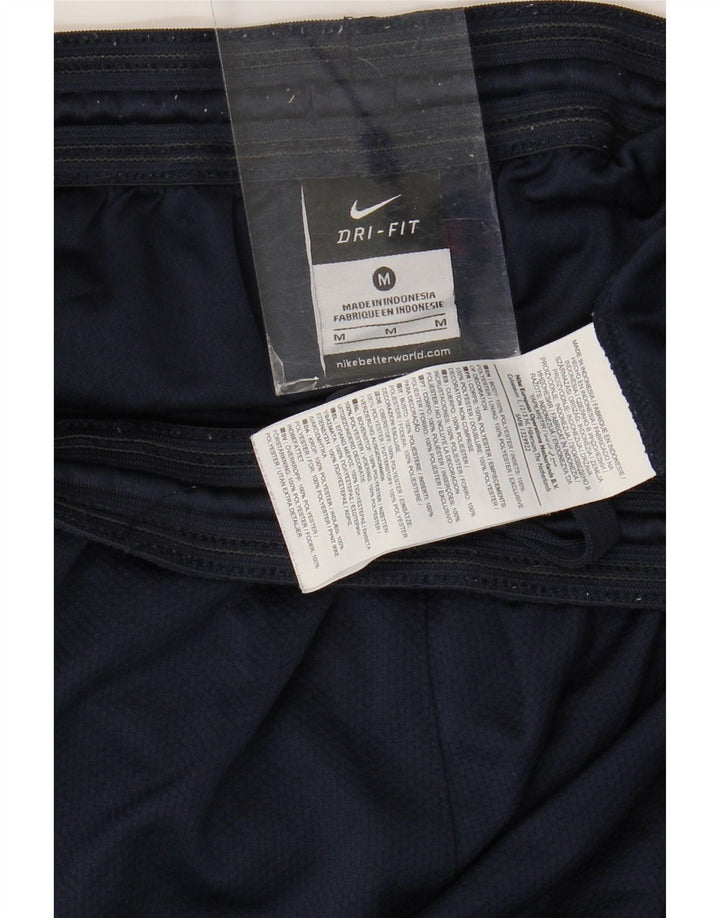 Shorts esportivos masculinos NIKE Inglaterra médio azul marinho poliéster