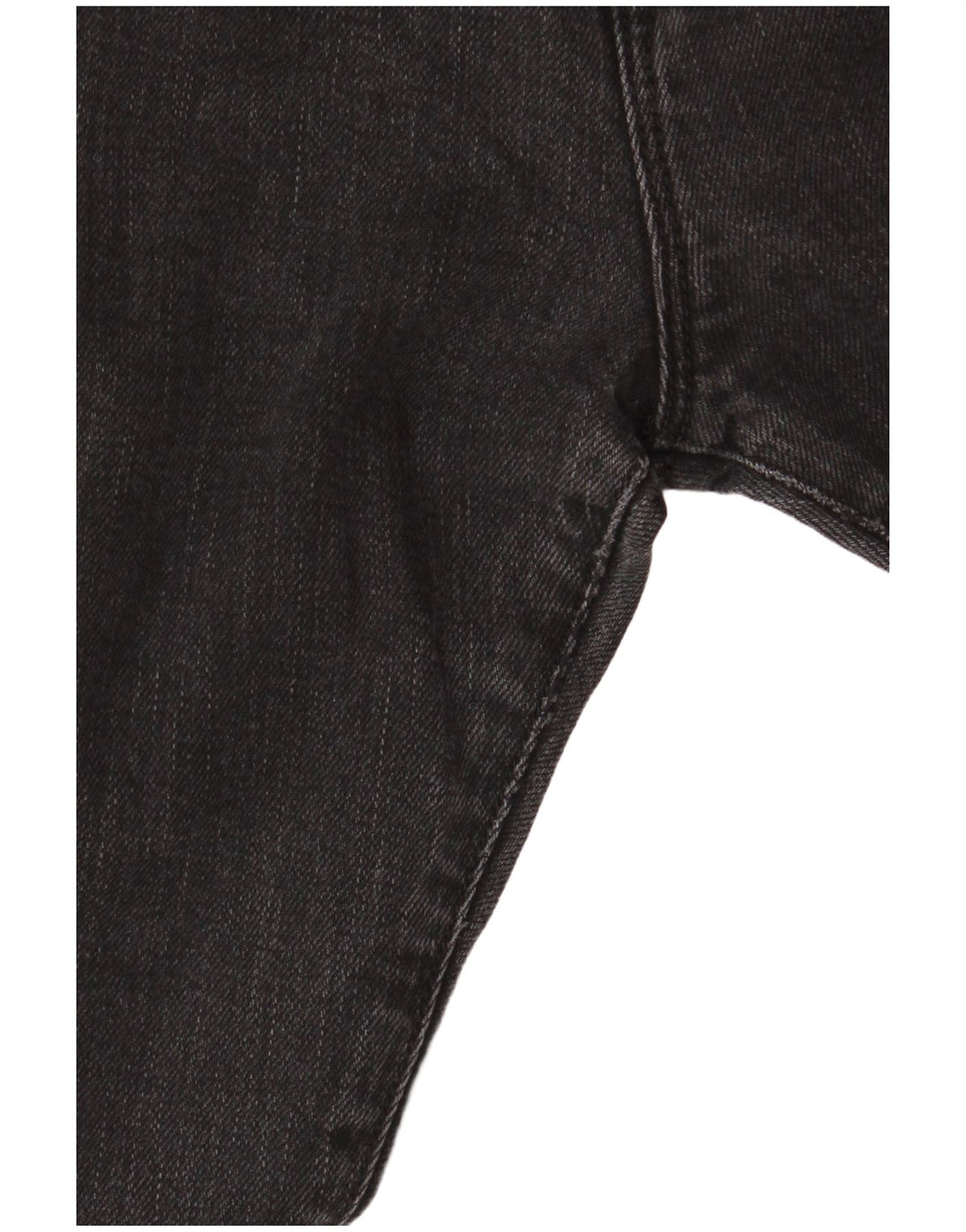 Jeans retos femininos Lee W29 L30 algodão preto