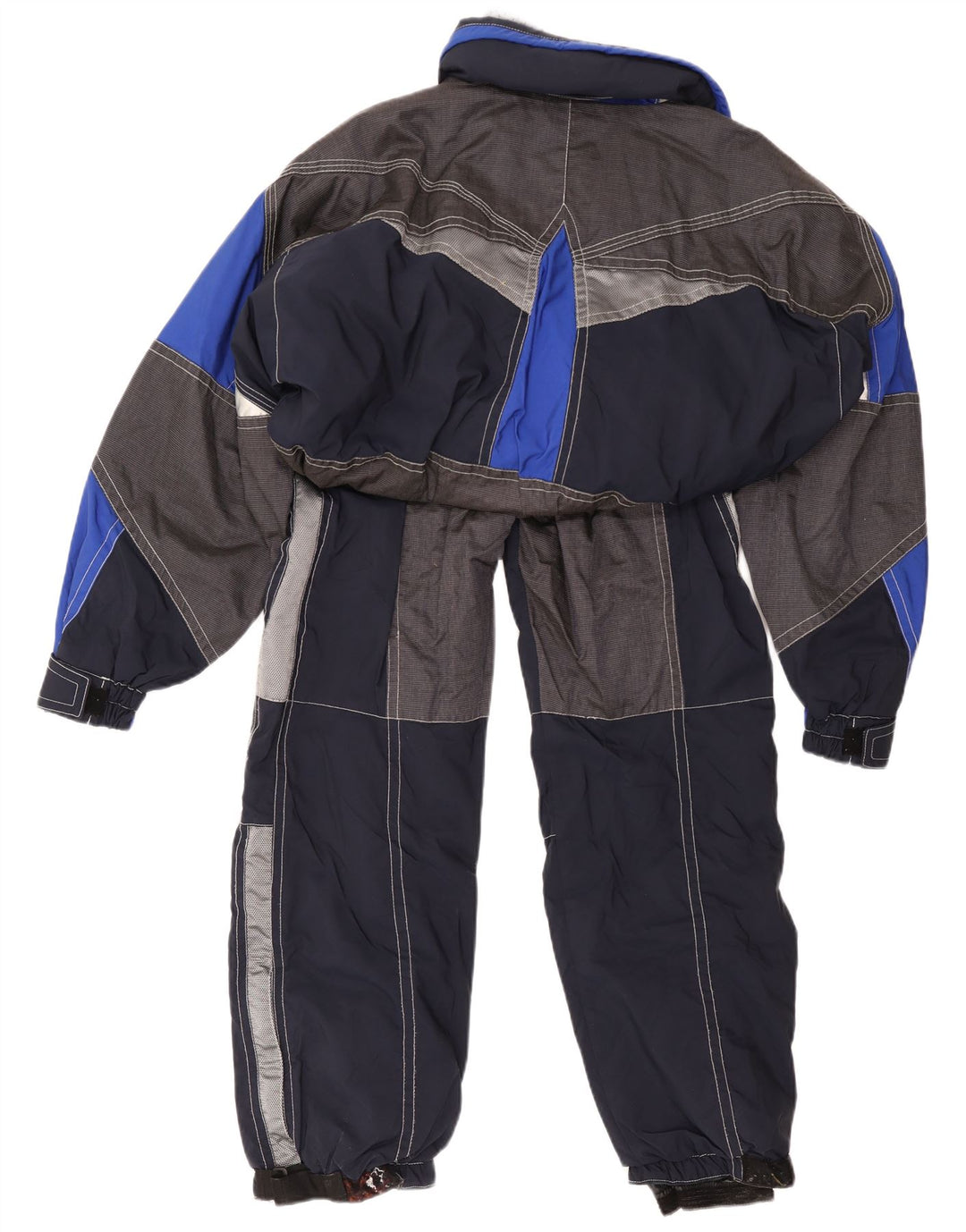 Colmar masculino gráfico completo agasalho IT 50 médio azul marinho colorblock