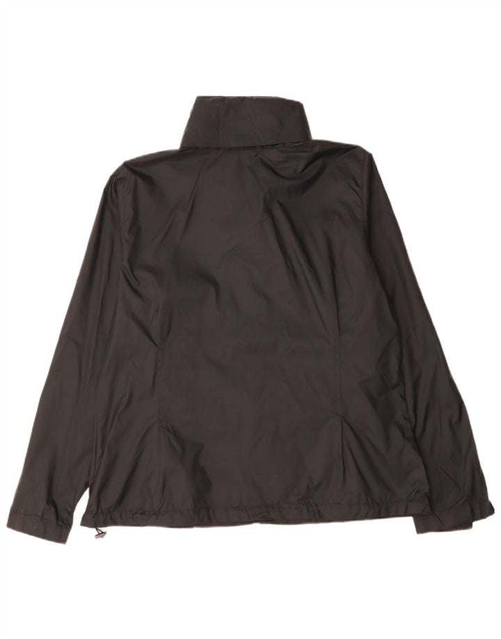Jaqueta de chuva feminina Columbia UK 18 XL preto nylon