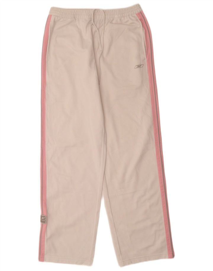 Calças de treino Reebok menina 15-16 anos branco colorblock poliéster