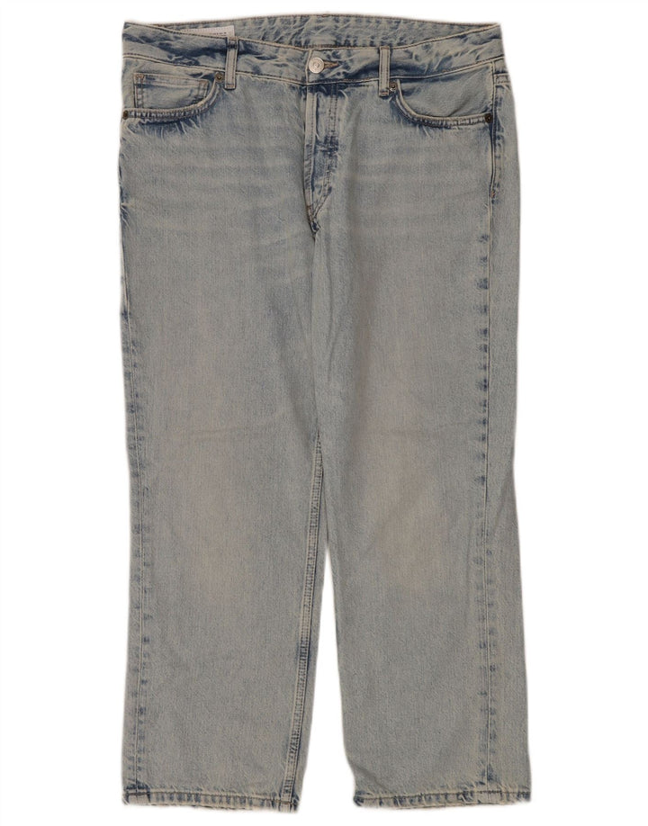 ZARA Jeans retos femininos EU 40 médio W30 L28 algodão azul