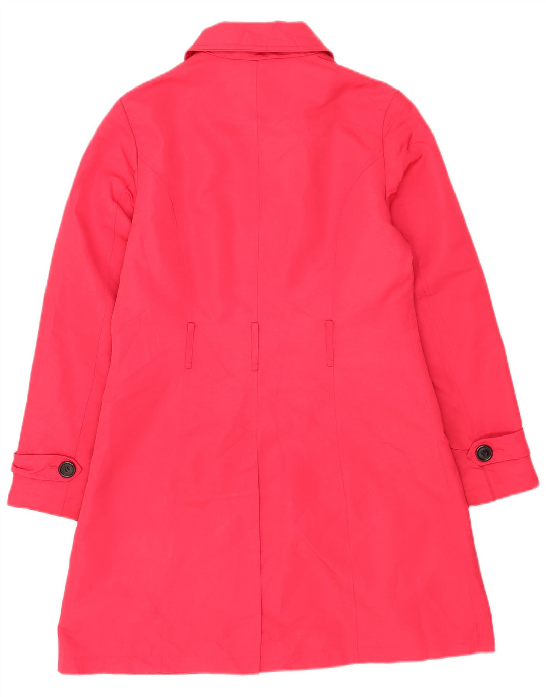Casaco impermeável feminino Marks & Spencer Reino Unido 12 poliéster rosa médio