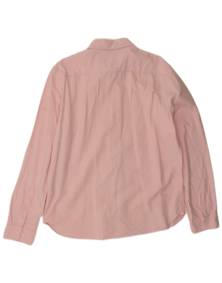 Camisa masculina slim fit Jack Wills grande algodão rosa
