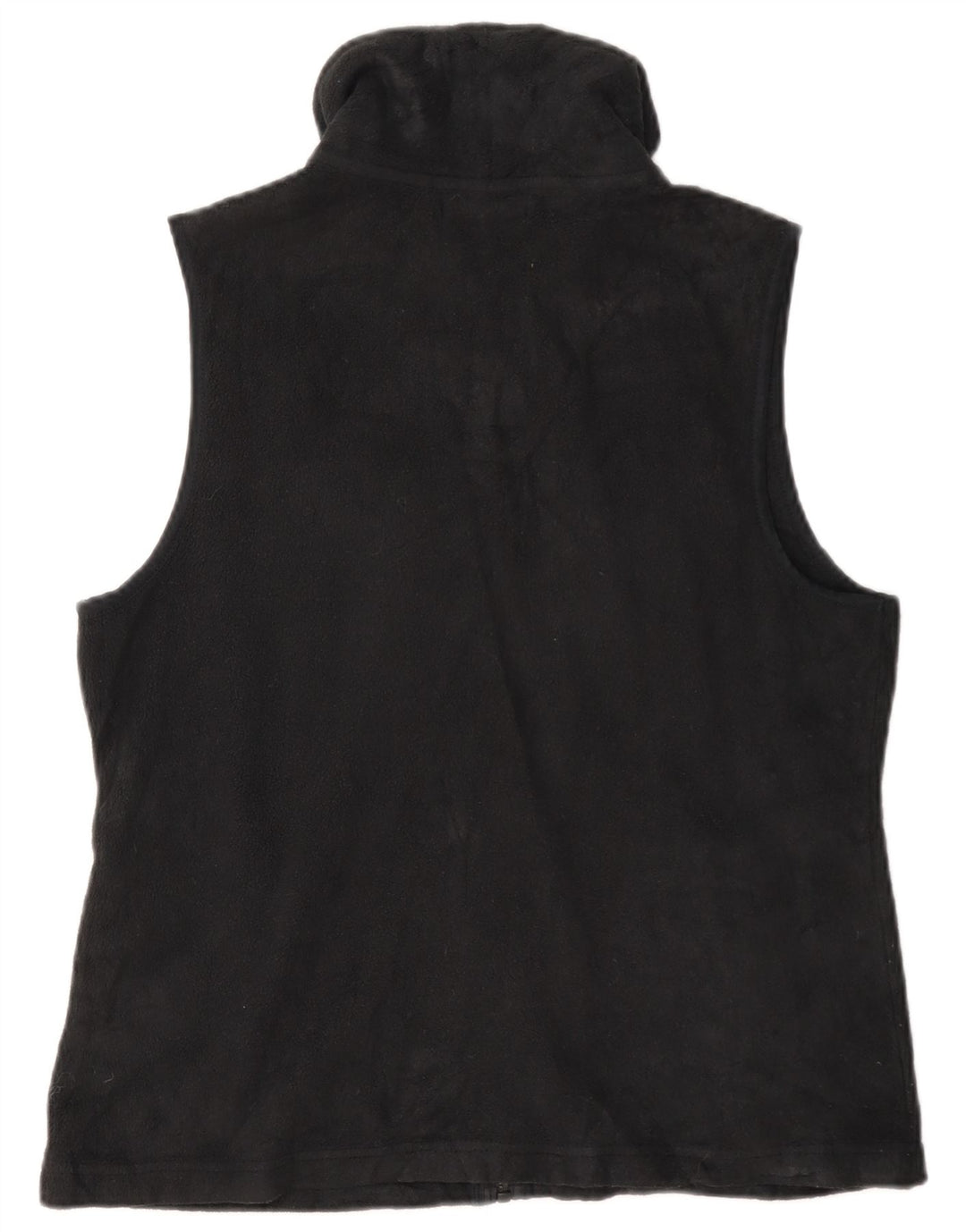 Chaps Womens Fleece Gilet UK 14 Médio Preto
