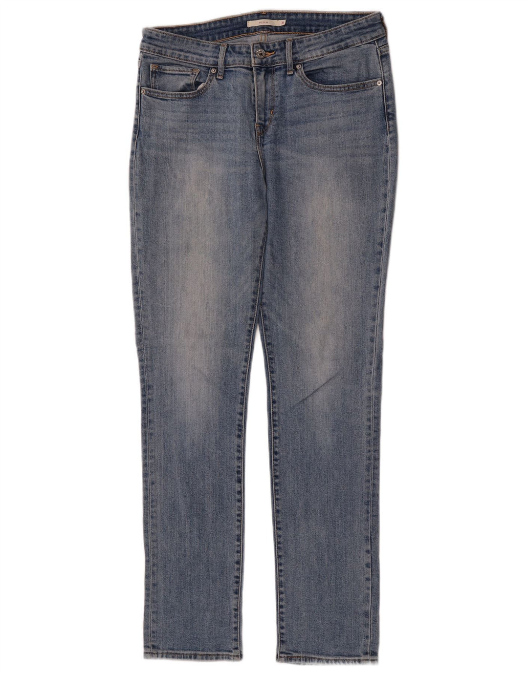 Calça jeans feminina Levi's 712 Slim W31 L32 azul algodão