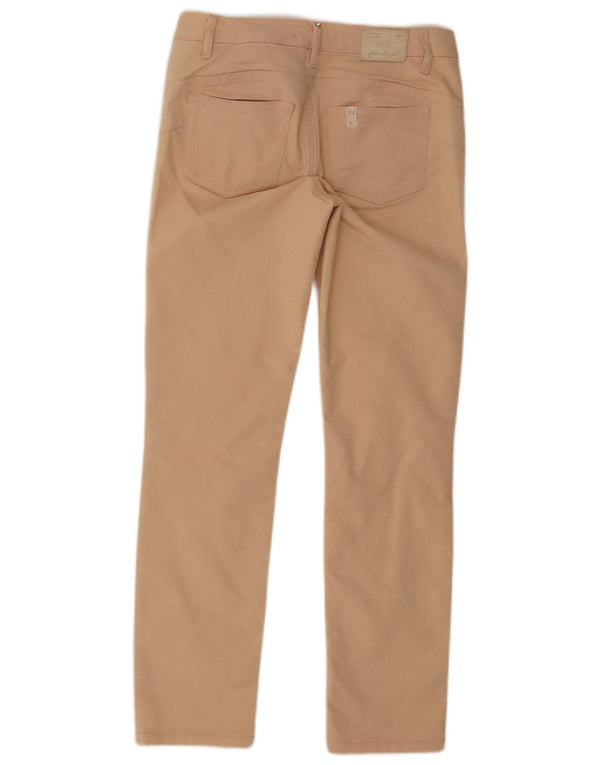 Liu Jo Calça feminina casual slim W28 L28 algodão bege