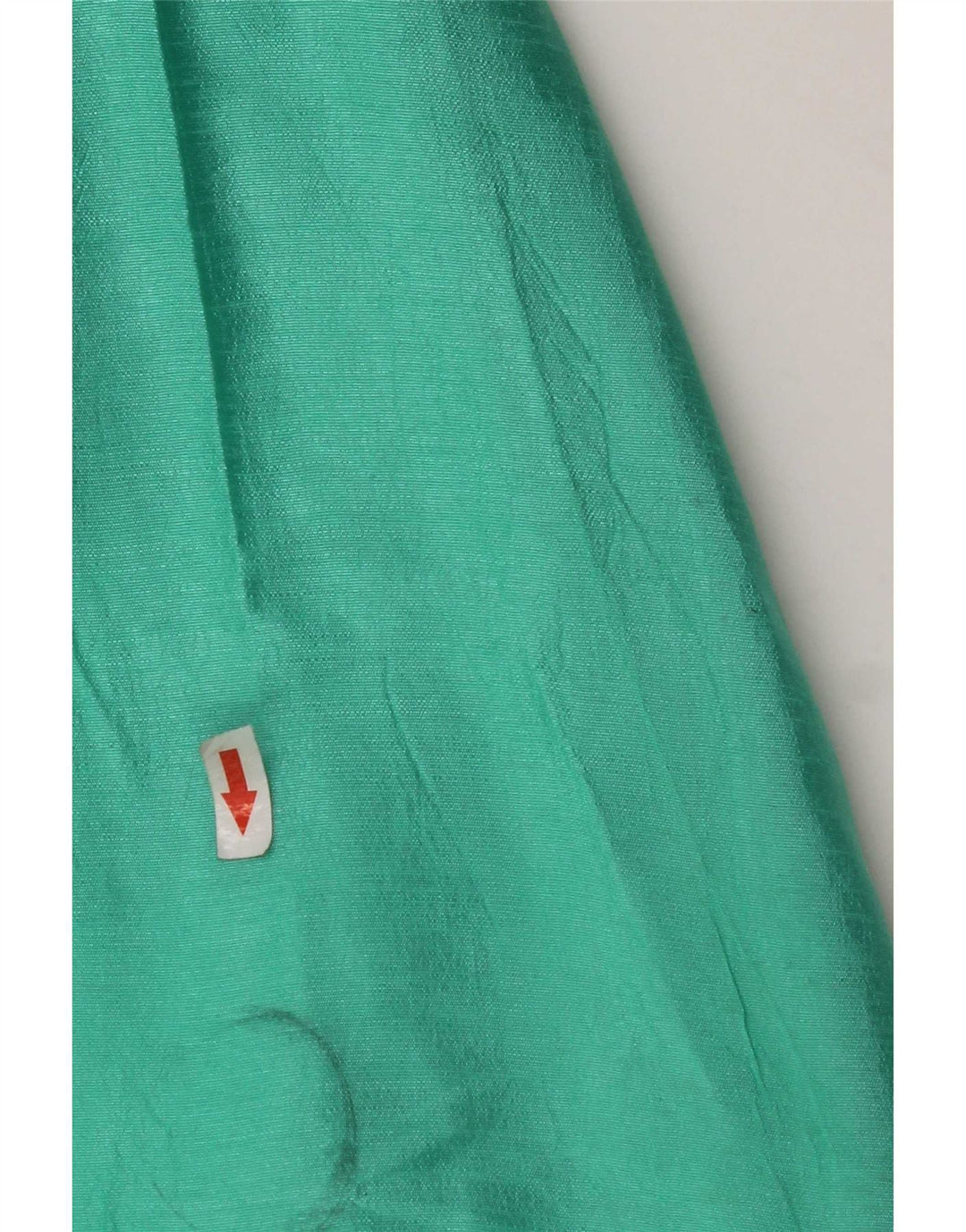 Vestido maxi feminino vintage UK 8 pequeno verde