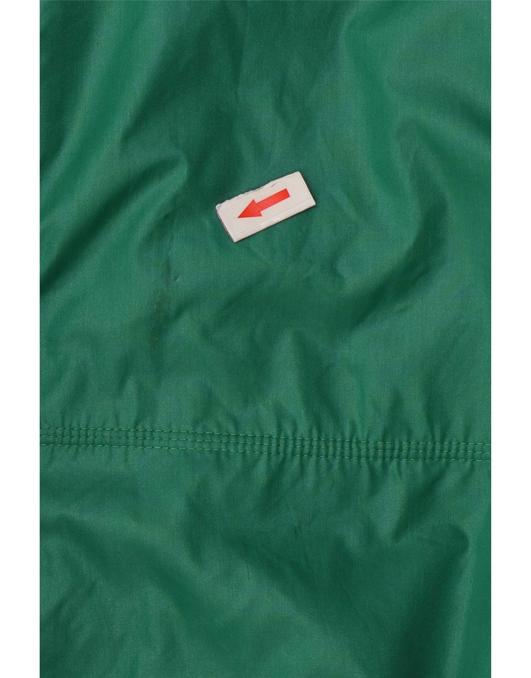 Jaqueta vintage masculina de agasalho verde médio