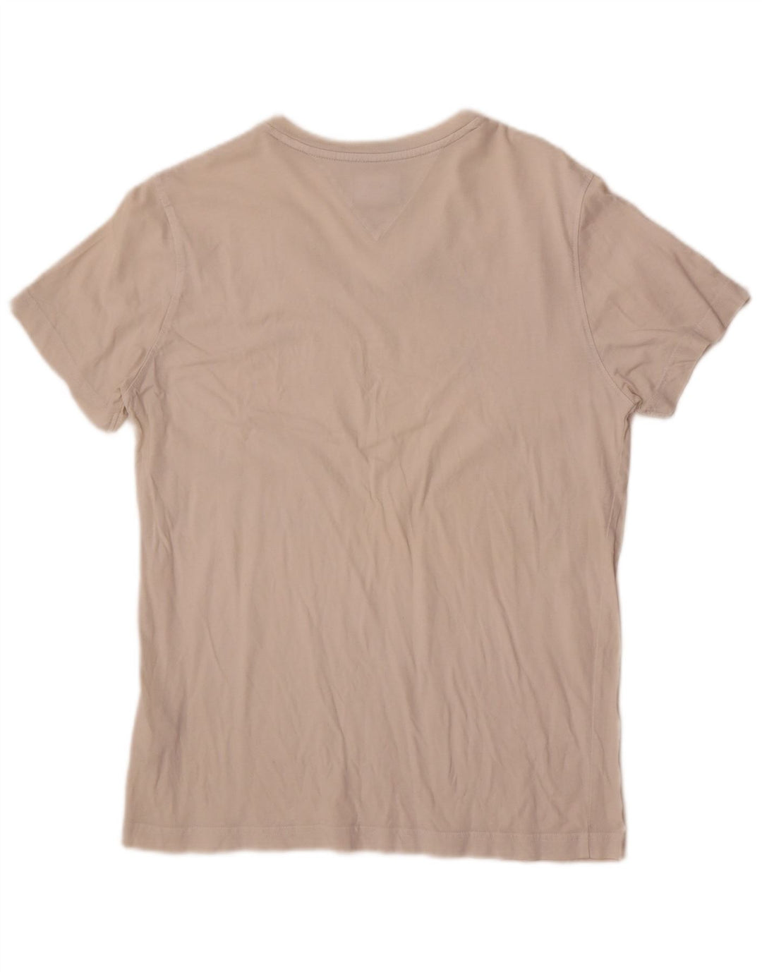 Camiseta feminina Tommy Hilfiger UK 12 algodão branco médio