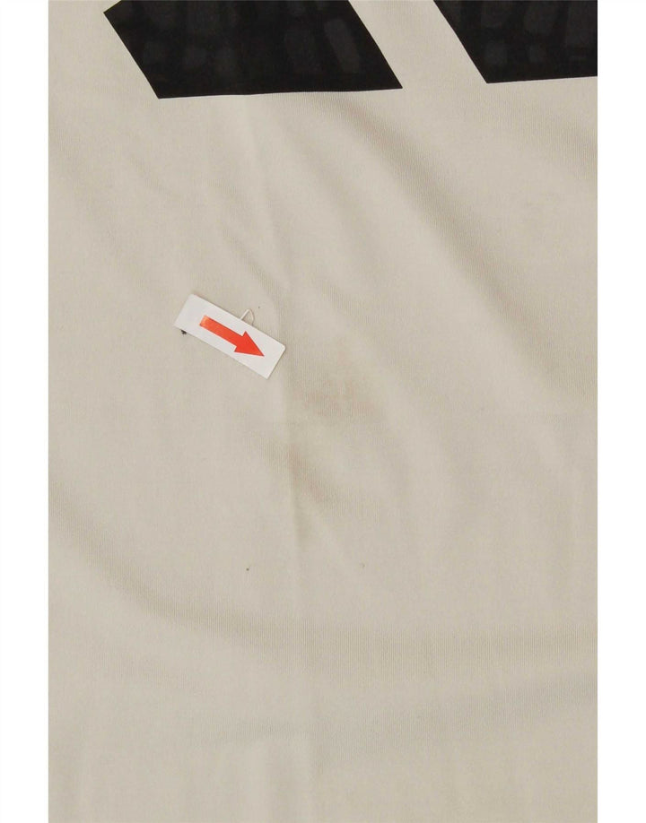 Camiseta Adidas Masculina Graphic Top Grande Off White