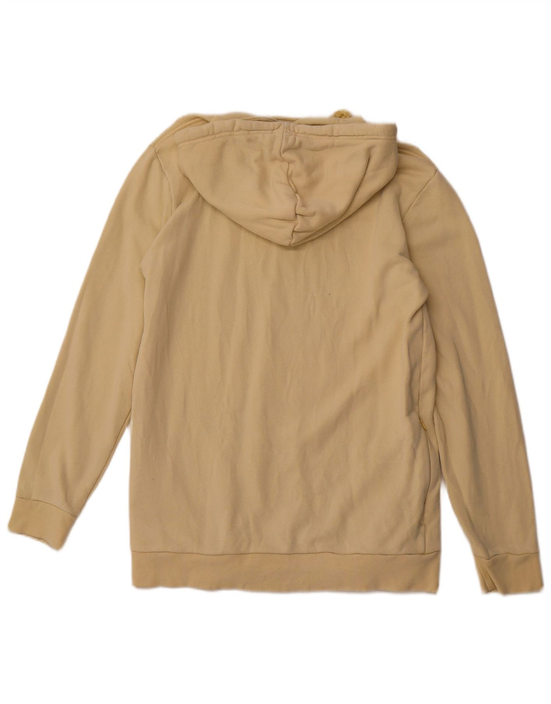 ADIDAS Mens Graphic Hoodie Jumper Médio Algodão Amarelo