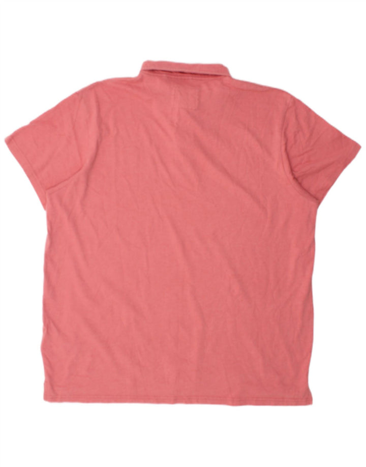 Camisa polo masculina WEIRD FISH XL algodão rosa