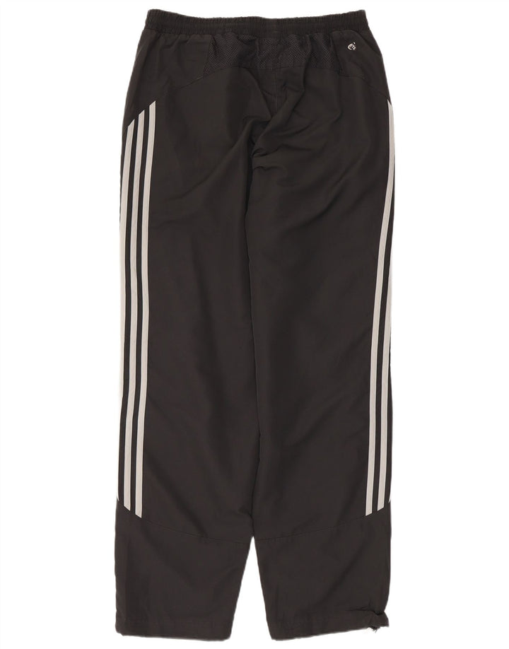 Calças de treino Adidas Mens Climalite UK 38/40 Médio Preto Poliéster